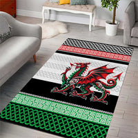 Cymru Celtic Wales Knot Area Rug Celtic Nation Heritage Pride - Wonder Print Shop