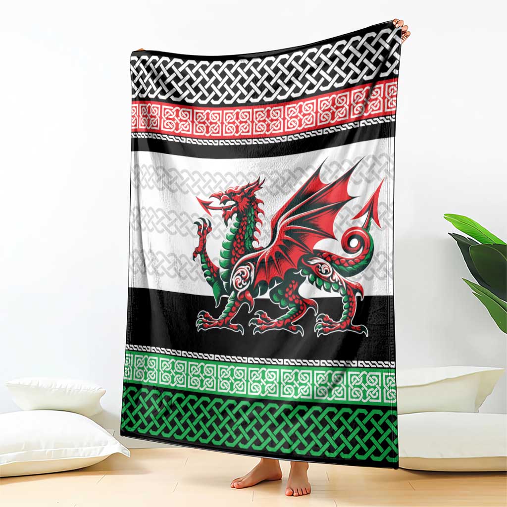 Cymru Celtic Wales Knot Blanket Celtic Nation Heritage Pride - Wonder Print Shop