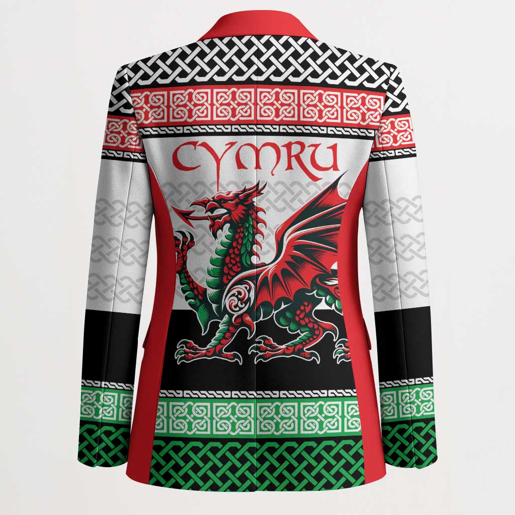 Cymru Celtic Wales Knot Blazer Celtic Nation Heritage Pride - Wonder Print Shop