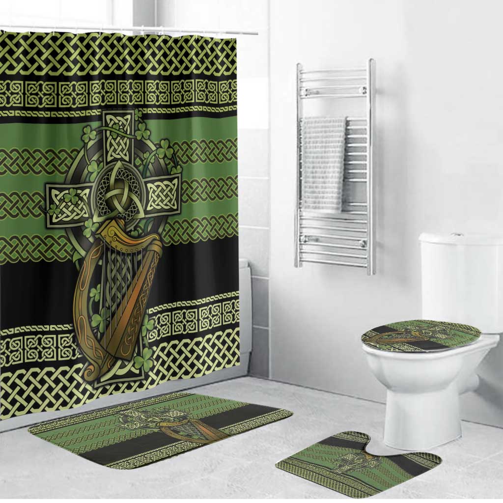 Ireland Celtic Knot Bathroom Set Celtic Nation Heritage Pride - Wonder Print Shop