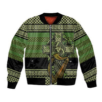 Ireland Celtic Knot Bomber Jacket Celtic Nation Heritage Pride - Wonder Print Shop