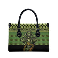 Ireland Celtic Knot Leather Bag Celtic Nation Heritage Pride - Wonder Print Shop