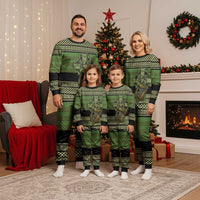 Ireland Celtic Knot Christmas Pajama Set Celtic Nation Heritage Pride - Wonder Print Shop