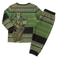 Ireland Celtic Knot Christmas Pajama Set Celtic Nation Heritage Pride - Wonder Print Shop