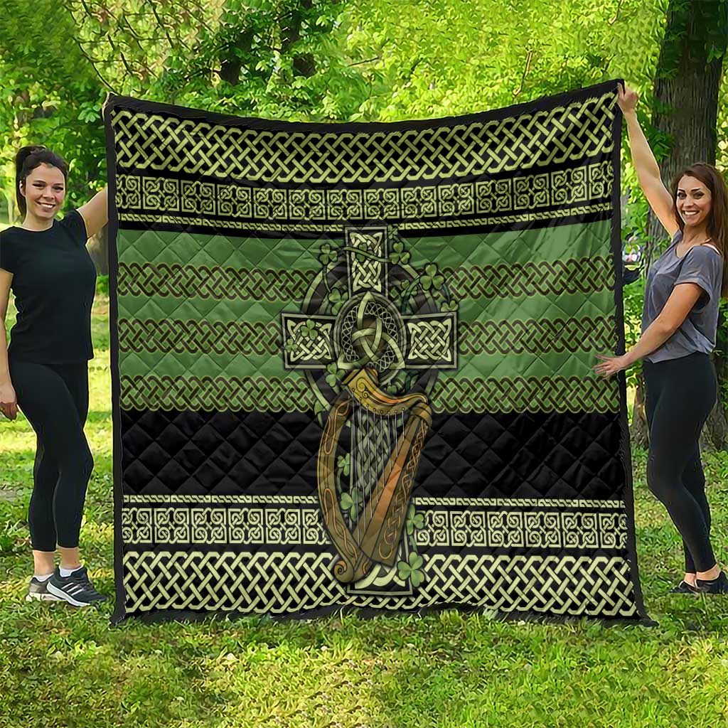 Ireland Celtic Knot Quilt Celtic Nation Heritage Pride - Wonder Print Shop