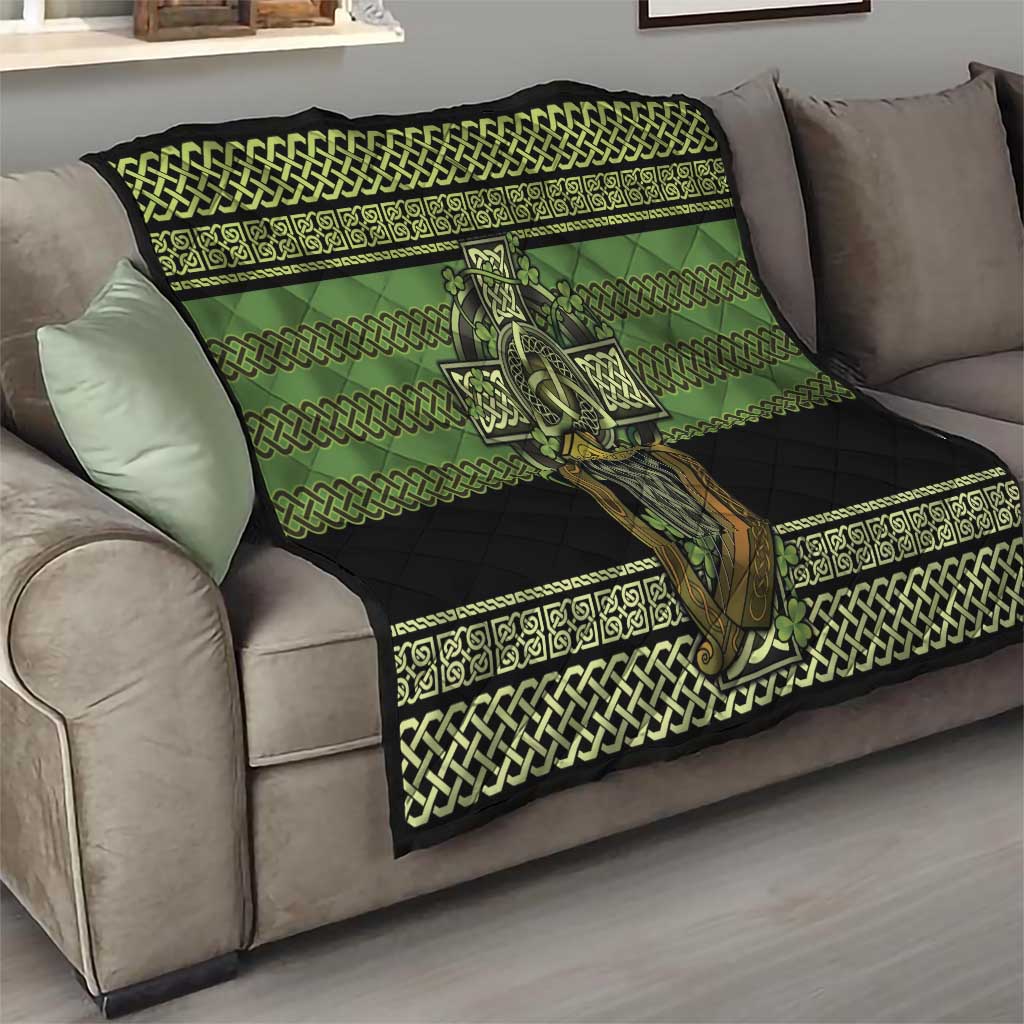 Ireland Celtic Knot Quilt Celtic Nation Heritage Pride - Wonder Print Shop