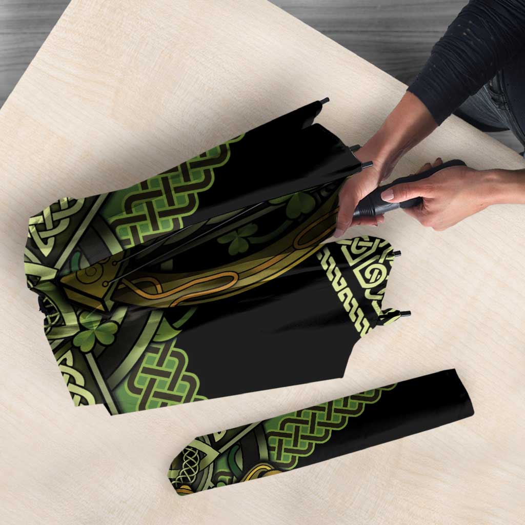 Ireland Celtic Knot Umbrella Celtic Nation Heritage Pride - Wonder Print Shop
