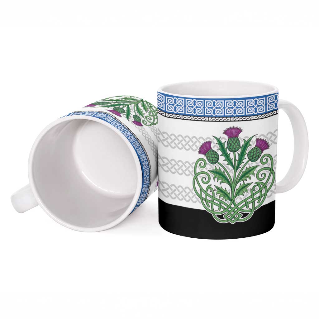 Scotland Celtic Knot Ceramic Mug Celtic Nation Heritage Pride - Wonder Print Shop