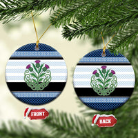 Scotland Celtic Knot Ceramic Ornament Celtic Nation Heritage Pride - Wonder Print Shop