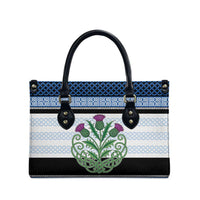 Scotland Celtic Knot Leather Bag Celtic Nation Heritage Pride - Wonder Print Shop
