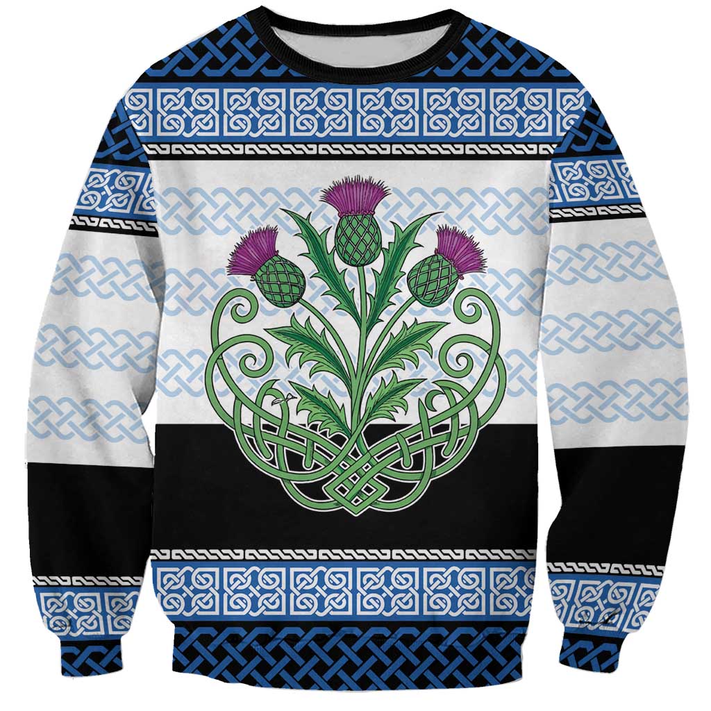 Scotland Celtic Knot Sweatshirt Celtic Nation Heritage Pride - Wonder Print Shop