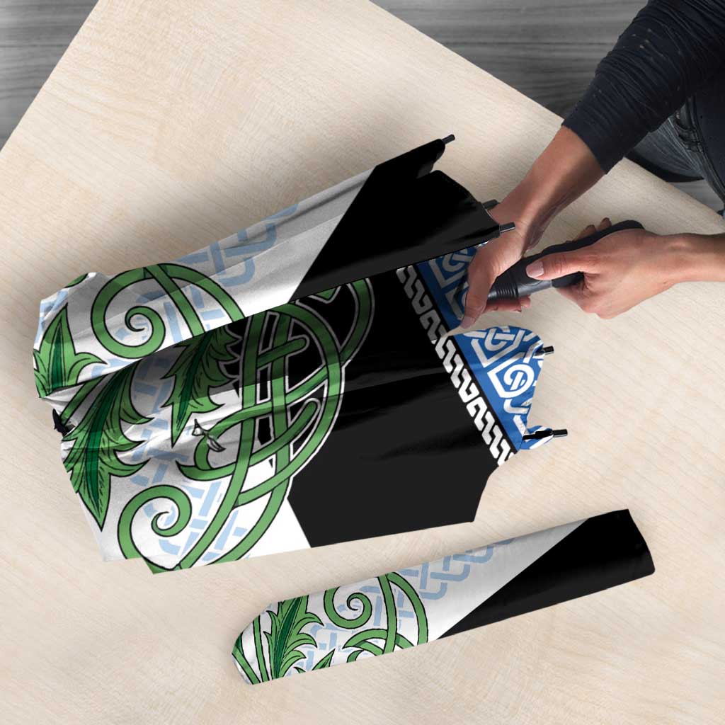 Scotland Celtic Knot Umbrella Celtic Nation Heritage Pride - Wonder Print Shop