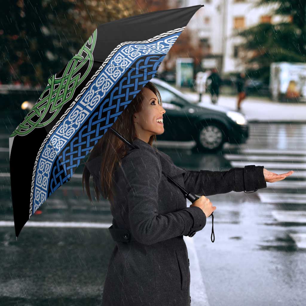 Scotland Celtic Knot Umbrella Celtic Nation Heritage Pride - Wonder Print Shop