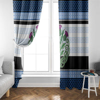 Scotland Celtic Knot Window Curtain Celtic Nation Heritage Pride - Wonder Print Shop