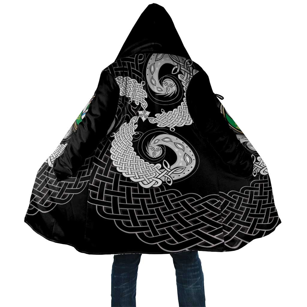 Six Celtic Countries Heritage Cloak Black Celtic Knot Triskelion - Wonder Print Shop