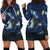 Yule Goat Starry Night Hoodie Dress