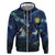 Yule Goat Starry Night Zip Hoodie - Wonder Print Shop