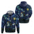 Yule Goat Starry Night Zip Hoodie - Wonder Print Shop