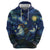 Yule Goat Starry Night Zip Hoodie - Wonder Print Shop