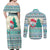 Gnome Bagpies Musical Couples Matching Off Shoulder Maxi Dress and Long Sleeve Button Shirt Nollaig Chridheil Scotland Christmas Pattern LT9 - Wonder Print Shop