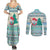 Gnome Bagpies Musical Couples Matching Summer Maxi Dress and Long Sleeve Button Shirt Nollaig Chridheil Scotland Christmas Pattern LT9 - Wonder Print Shop