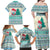 Gnome Bagpies Musical Family Matching Off Shoulder Maxi Dress and Hawaiian Shirt Nollaig Chridheil Scotland Christmas Pattern LT9 - Wonder Print Shop