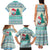 Gnome Bagpies Musical Family Matching Tank Maxi Dress and Hawaiian Shirt Nollaig Chridheil Scotland Christmas Pattern - Wonder Print Shop