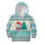 Gnome Bagpies Musical Kid Hoodie Nollaig Chridheil Scotland Christmas Pattern - Wonder Print Shop