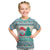 Gnome Bagpies Musical Kid T Shirt Nollaig Chridheil Scotland Christmas Pattern - Wonder Print Shop