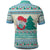 Gnome Bagpies Musical Polo Shirt Nollaig Chridheil Scotland Christmas Pattern - Wonder Print Shop