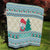 Gnome Bagpies Musical Quilt Nollaig Chridheil Scotland Christmas Pattern - Wonder Print Shop