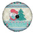 Gnome Bagpies Musical Spare Tire Cover Nollaig Chridheil Scotland Christmas Pattern