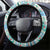 Gnome Bagpies Musical Steering Wheel Cover Nollaig Chridheil Scotland Christmas Pattern