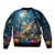 Nollaig Chridheil Scottish Gnome Bomber Jacket Merry Christmas with Starry Night LT9 - Wonder Print Shop