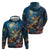 Nollaig Chridheil Scottish Gnome Hoodie Merry Christmas with Starry Night - Wonder Print Shop