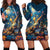 Nollaig Chridheil Scottish Gnome Hoodie Dress Merry Christmas with Starry Night - Wonder Print Shop