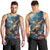 Nollaig Chridheil Scottish Gnome Men Tank Top Merry Christmas with Starry Night - Wonder Print Shop