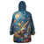 Nollaig Chridheil Scottish Gnome Wearable Blanket Hoodie Merry Christmas with Starry Night