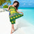 Cook Islands Christmas Sarong Santa Beach Meri Kiritimiti - Wonder Print Shop