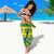 Cook Islands Christmas Sarong Santa Beach Meri Kiritimiti - Wonder Print Shop