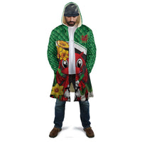 Saint David's Day Personalized Cloak Green Welsh Dragon Daffodil Sheep Leak - Wonder Print Shop