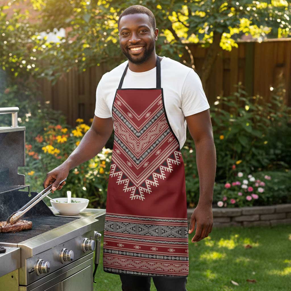 Tunisian Embroidery Pattern Apron - Wonder Print Shop