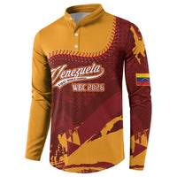 Venezuela Baseball First World Champion 2026 Custom Button Sweatshirt