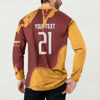 Venezuela Baseball First World Champion 2026 Custom Button Sweatshirt