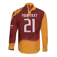 Venezuela Baseball First World Champion 2026 Custom Long Sleeve Button Shirt