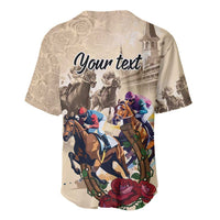 Personalized Kentucky Horse Race Baseball Jersey Race for Rosse