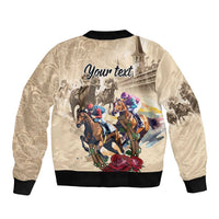Personalized Kentucky Horse Race Bomber Jacket Race for Rosse