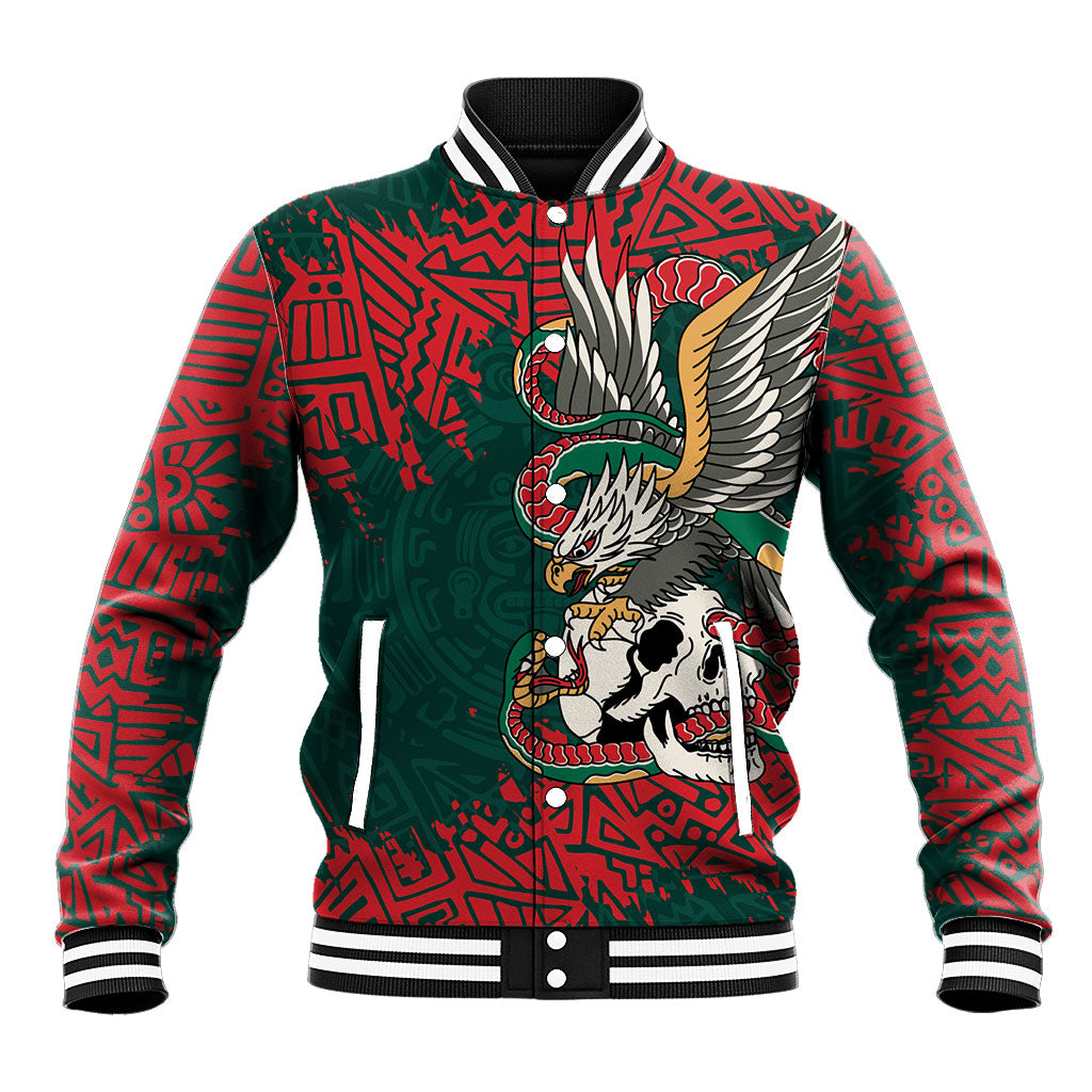 El Tri Mexico World Football 2026 Custom Baseball Jacket Mexican Pride Of Aztecs