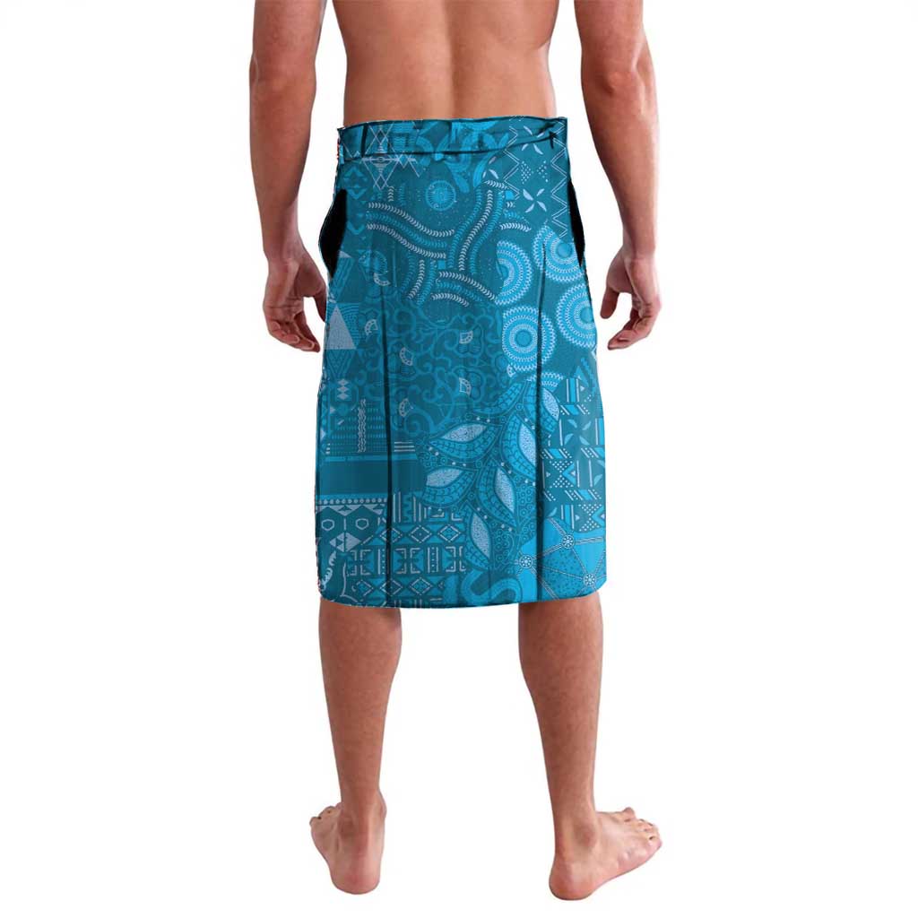 Tanzania 255 Lavalava African Mix Pattern Flag Motif - Wonder Print Shop