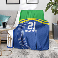 Tanzania Cricket Custom Blanket The Cows Tanzania Pattern - Wonder Print Shop